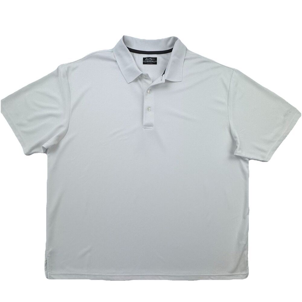 Ben Hogan Polo Shirt 3XL White Performance Golf Short Sleeve Athletic